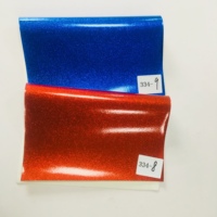 Tissu en cuir artificiel brillant effet miroir, imperméable et anti-moisissure, PU pour chaussures, sacs à main, literie de voiture et décorations