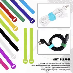 Offre Spéciale : Bande auto-agrippante en nylon écologique de 0,59 x 10,24 pouces, résistante à la chaleur, pour câbles inductifs, chaussures et sacs - Product Image 4