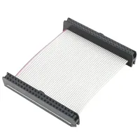 Cable de datos IDE para portátil, 44 pines, hembra a hembra, adaptador de extensión de cable plano, cable de conexión para disco duro HDD de 2.5 pulgadas para portátil