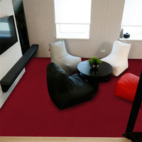 Moquette unie de luxe lavable en polypropylène (PP) tuftée, à poils coupés, mur à mur, en rouleaux pour usage domestique
