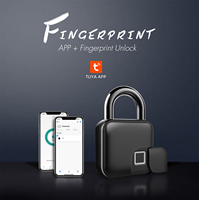 VIANS Smart Tuya APP Sans Clé Biométrique Électronique USB Porte Casier Bagages Sécurité Compatible Empreinte Digitale Cadenas