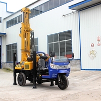 200m 300m foreuse de puit d'eau appareil de forage rotatif machine de forage de puits d'eau