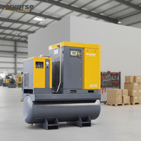 Compresseur d'air tout-en-un 7,5 kW 11 kW 15 kW 22 kW |   Haute capacité, économe en énergie, polyvalent pour tous les besoins