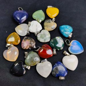 יוניסקס לב מלכיט טבעי שרשרת תליון זהב ירוק מתנה מושלמת לגברים ולנשים - Product Image 2