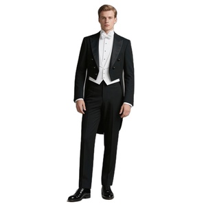 Veste BMT10 pour hommes, style italien, coupe ajustée, décontractée, respirante, anti-plis, coupe-vent, brodée - Product Image 1