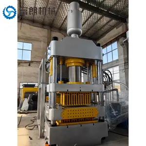 Máquina formadora de blocos de tijolos de pressão estática de 1000 toneladas para equipamentos de construção na China