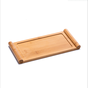 Bandeja Rectangular de Bambú Ecológica para Postres, Té, Café, Decoración y Platos - Product Image 1