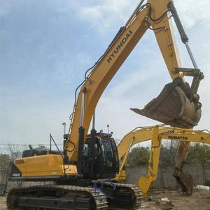 Excavatrice Hyundai 485 d'occasion, 48 tonnes, équipement de construction lourd avec moteur, rapport et inspection vidéo fournis, à vendre - Product Image 2