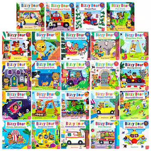 Libro de Marionetas de Dedo Personalizado, Serie Bizzy Bear, Libros Educativos en Inglés con Páginas Móviles y Pop-Up para Bebés - Product Image 1
