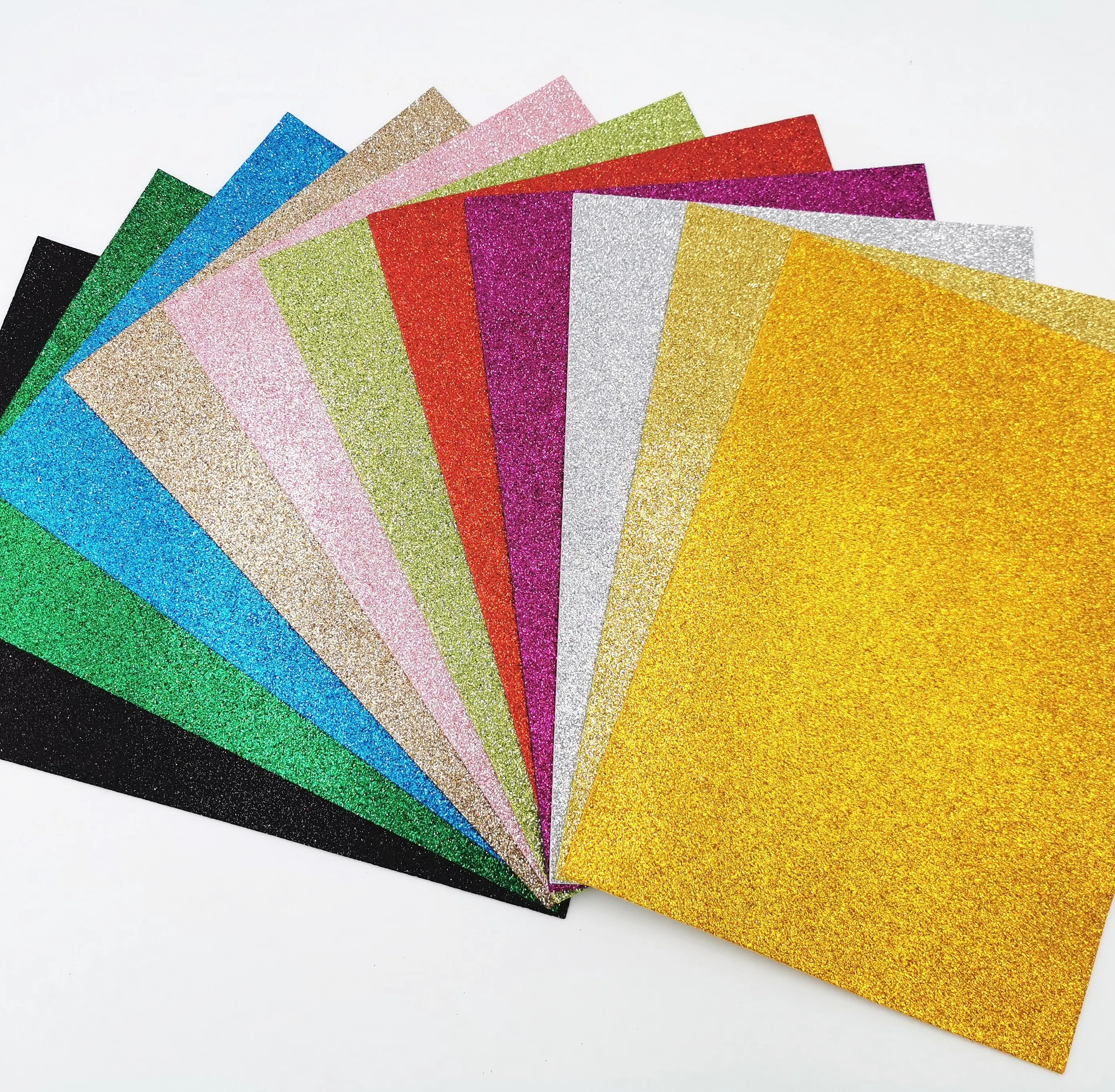 Ever Bright Glitter แผ่นโฟม10แพ็คสติกเกอร์กระดาษโฟม EVA หนา8X12นิ้วแผ่นโฟมสำหรับกิจกรรมงานฝีมือบัตรวันหยุด