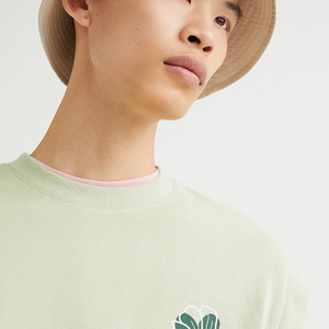 Sudaderas ligeras y elegantes de manga larga Ropa informal Jersey de entrenamiento Sudaderas de color rosa para hombres - Product Image 2