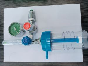 流量計付き医療用酸素流量計ブルノーズレギュレーター - Product Image 3