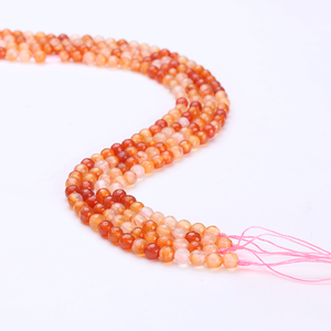 Perles d'agate bleue naturelle pour la fabrication de bijoux, pierres précieuses de 8 mm et 3 mm en forme de boule, origine minérale certifiée GIA - Product Image 4