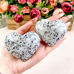 Piedras de Cristal Curativas de Alta Calidad, <span class=keywords><strong>Jaspe</strong></span> Kiwi, Mookaite, Rodonita, Piedra de Palma en Forma de Corazón para Regalo de Joyería - Product Image 3