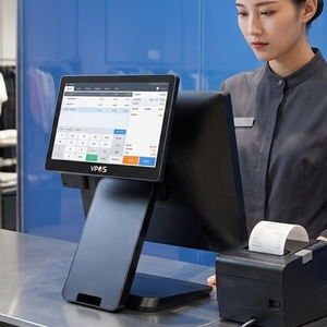 Sistema POS Inteligente Profesional VPOS T3, Pantalla Doble, Impresora Integrada, Táctil Capacitiva, Bluetooth/Wi-Fi <span class=keywords><strong>6</strong></span> para Restaurantes y Comercio Minorista - Product Image 4