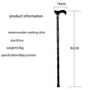 Anufacturer-bastones <span class=keywords><strong>de</strong></span> <span class=keywords><strong>madera</strong></span> antideslizantes <span class=keywords><strong>para</strong></span> ancianos, bastón <span class=keywords><strong>de</strong></span> lujo y noble, venta directa - Product Image 2
