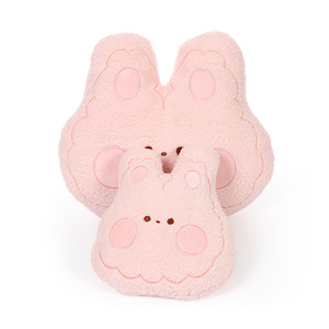 Coussin de siège de voiture avec motif de lapin, oreiller doux pour le cou, support lombaire pour toutes les saisons, ajustement universel - Product Image 5