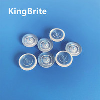Lentille LED asphérique PMMA plano-convexe 2835 3030 pour panneau lumineux, rétroéclairage TV, 180 degrés, IP67