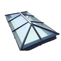 Tragaluces Piramidales Personalizados Yeyon OEM 2026 para Techos y Balcones, Modernos, Elegantes y con Estilo, Diseño Personalizado para Villas y Casas