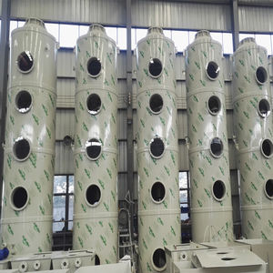 Depurador de Gases Húmedos PP de 4000 M3/hora para la Industria de la Impresión con Motor y Motor Eléctrico, Purificación de Gases Residuales Industriales - Product Image 5