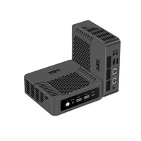 Mini PC TOPC AMD Ryzen 9 8945HS R7 8845HS, USB4.0, Doble LAN, 2xDDR5, PCIe4.0, Windows 11, Mini Ordenador de Bolsillo para Juegos, WiFi6E