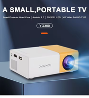 Mini projecteur YG300, projecteur WiFi, projecteur de films portable, téléphone pouvant se connecter sans fil au projecteur de films