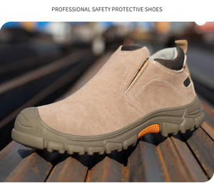 Zapatillas de Seguridad con Puntera de Acero Personalizadas de Alta Calidad para Hombre, Zapato Tenis Industriales con Casquillo, Venta al por Mayor - Product Image 5