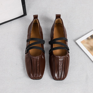 Tallas grandes 44 Primavera Zapatos casuales de mujer Zapatos Maryjane para damas Pisos - Product Image 4