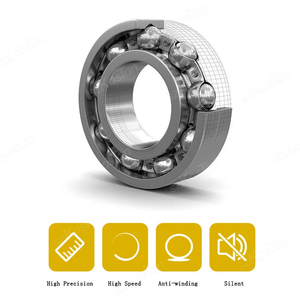 Roulettes de meubles en caoutchouc souple, roulettes pivotantes silencieuses pour chariot, lit bébé, accessoires ménagers - Product Image 4