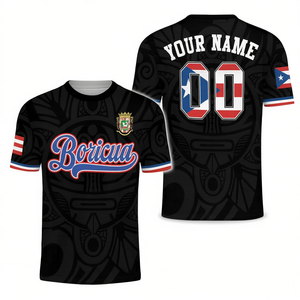Maglia da Calcio Boricua Personalizzata, Maglietta Unisex per Tifosi, Regalo per la Squadra di Porto Rico - Product Image 2