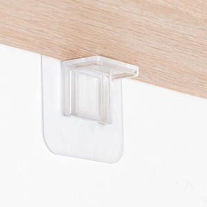 <b>Wall</b> Mount Drill-Free Nail Alternative Bracket Sticky Nail Support for Cabinet Kitchen Bathroom Novelty Hooks Product Category - Product Image 1