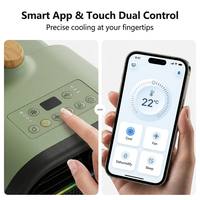 Climatiseur portable électrique professionnel OEM avec auto-vidange et contrôle par application mobile 5200 BTU pour voiture et camping