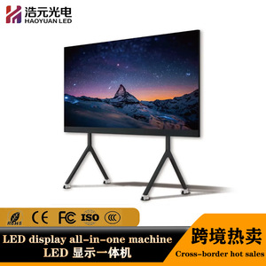จอแสดงผล LED อัตราส่วน 16:9 ติดตั้งบนพื้นดิน สำหรับโฆษณาในอาคาร ความละเอียดสูง ป้ายโฆษณาอิเล็กทรอนิกส์ - Product Image 3