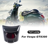 Pièces et accessoires de moto YongJin feu stop feu arrière noir pour Vespa GTS300 GTS 300