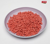Fraises lyophilisées en vrac Sans additifs Dés de purée de fraises lyophilisés en vrac