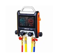 Manomètre numérique intelligent Elitech MS-4000 à 4 voies, écran tactile 5 pouces, garantie OEM 1 an, multicolore, best-seller