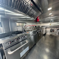 Remorque Alimentaire de Haute Qualité pour Exportation, Camion Restaurant Mobile Carré, Prix Usine, Entièrement Équipé
