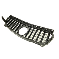 Grille de pare-chocs avant GT Style W117 ABS Noir Grille de course de pare-chocs avant pour Mercedes Benz W117 GLA 2013-2019