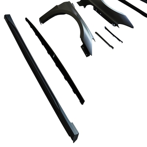 RS5 minigonne laterali Kit carrozzeria per <span class=keywords><strong>Audi</strong></span> <span class=keywords><strong>S3</strong></span> <span class=keywords><strong>S3</strong></span> berlina 2021-2024 Hot Car A3 SLINE <span class=keywords><strong>S3</strong></span> labbro anteriore diffusore posteriore Spoiler - Product Image 5