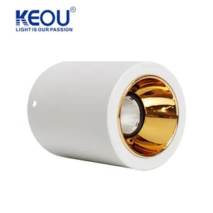 KEOU diseño moderno diseño de lujo foco de luz LED superficie foco ajustable