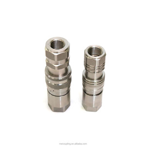 Iso16028 thủy lực nhanh chóng khớp nối nhà sản xuất nhanh chóng Coupler mặt phẳng 1/2 ''3/4'' NPT BSP nhanh chóng ngắt kết nối Coupler - Product Image 2