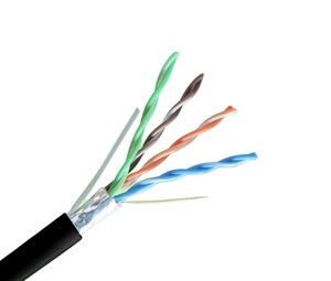Hiệu suất cao <span class=keywords><strong>FTP</strong></span> CAT5E hcca (độ dẫn cao CCA) 0.51 mét cáp 1000ft/cuộn Vượt qua thử nghiệm - Product Image 3
