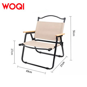Chaise longue d'extérieur réglable WOQI à gravité zéro, chaise pliante pour parc, pêche, plage, Kemite - Product Image 3