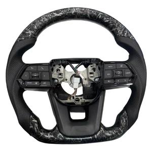 พวงมาลัยรถสปอร์ตสีดำสำหรับ Toyota Land Cruiser Camry Acv40 <span class=keywords><strong>TRD</strong></span> Supra A91 G80 MK3 - Product Image 2