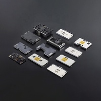 MUP-C7090 6P Support de carte micro SIM, boîtier électrique à bornes à souder CMS pour téléphone, POS, IoT, vente chaude en Israël et en Inde