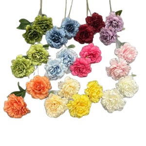 Flores Artificiales Qiye, Flor de Peonía, Rama Individual, Flor de Seda, Decoración para Bodas y Hogar - Product Image 2