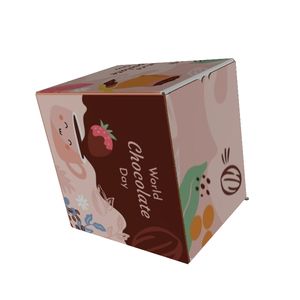 Boîtes d'expédition en carton ondulé avec logo personnalisé, bande <span class=keywords><strong>de</strong></span> déchirement, fermeture éclair, matériaux recyclés, revêtement UV, gaufrage pour l'emballage <span class=keywords><strong>de</strong></span> sushis, <span class=keywords><strong>de</strong></span> collations et d'aliments - Product Image 6