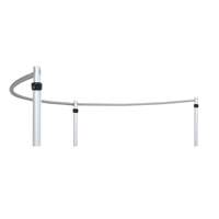 Structure de scène D8ft en alliage d'aluminium courbé et réglable, détachable, design moderne et simple pour décorations de mariages, événements et salons professionnels
