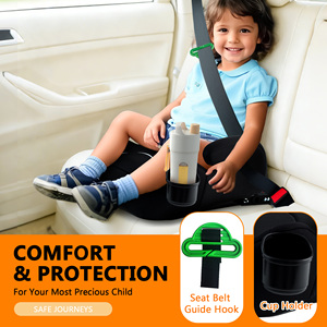 Seggiolino Auto <span class=keywords><strong>Booster</strong></span> ECE R129 I-Size <span class=keywords><strong>ISOFIX</strong></span> 125-150cm Senza Schienale con Portabicchieri in HDPE Stampato a Soffiaggio - Product Image 1