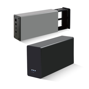 AOTECH RTS Original <span class=keywords><strong>2</strong></span> Bay <span class=keywords><strong>RAID</strong></span> USB3.0 Boîtier en aluminium Type a à 3.5 pouces SATA HDD Enclosure - Product Image 1